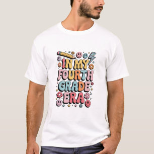 Camiseta Na Minha Era da Quarta Série Volta às Aulas da 4ª