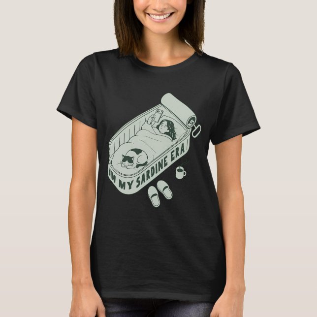 Camiseta Na minha era das sardinhas (Frente)