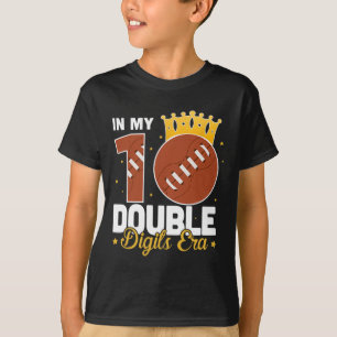 Camiseta Na Minha Era de 10 Dígitos Duplos Futebol 10º Aniv