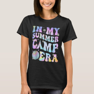 Camiseta Na Minha Era De Acampamento De Verão Tie Dye Últim