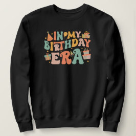 Camiseta Na Minha Era De Aniversário | Folheto de Pastel