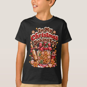 Camiseta Na Minha Era de Confeitaria de Natal Gingerbread R