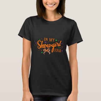 Camiseta Na Minha Era de Garota de Show Mulheres Meninas