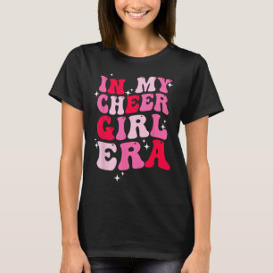 Camiseta Na Minha Era de Garota de Torcida Groovy Cheerlead