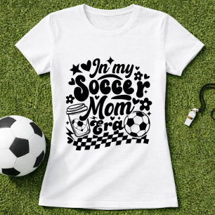 Camiseta Na Minha Era de Mãe de Futebol Americano Trendy  F