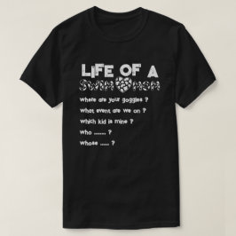 Camiseta Na Minha Era de Mãe de Natação,Amantes de Vaca Cit