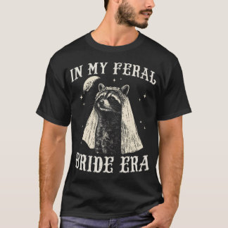 Camiseta Na Minha Era de Noiva Feral, Lua de Guaxinim Engra