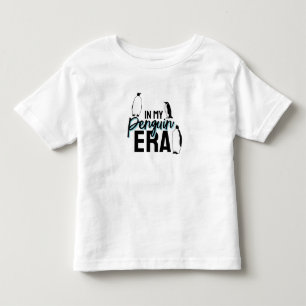 Camiseta Na Minha Era de Pinguim Cute Pássaro Azul Pinguim