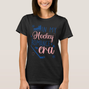 Camiseta Na Minha Era de Romance de Hóquei, Emoção, Piada