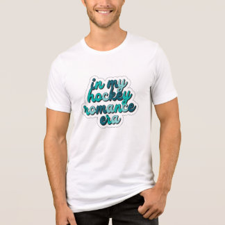 Camiseta Na Minha Era de Romance de Hóquei Retro Teal BookT