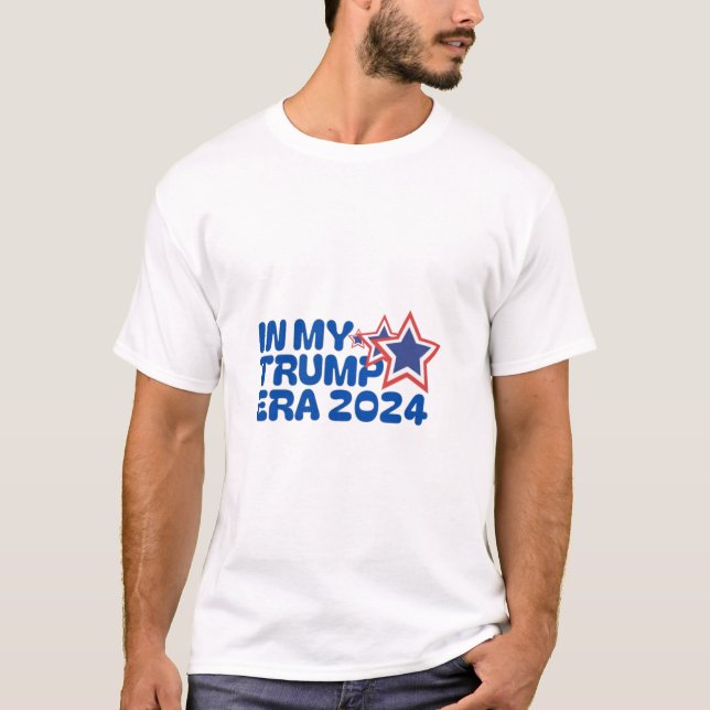 Camiseta na minha era de trunfo 2024 (Frente)