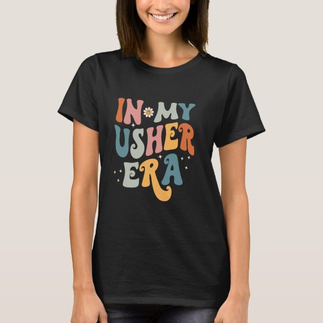 Camiseta Na minha era de usher (Frente)