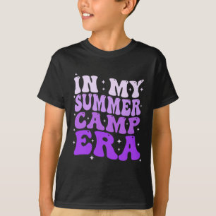 Camiseta Na Minha Era do Acampamento de Verão Groovy Divert