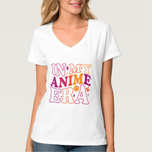 Camiseta Na Minha Era do Anime (Personalizável)