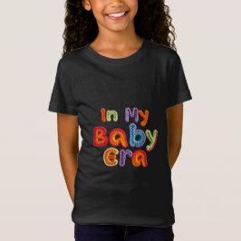 Camiseta Na Minha Era Do Bebê, Estilo Crochet Design