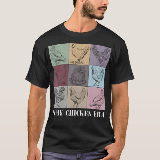 Camiseta Na Minha Era do Frango Amante de Frango Fazenda An