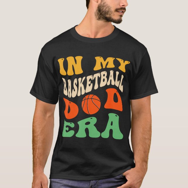 Camiseta Na Minha Era Do Pai De Basquete (Frente)