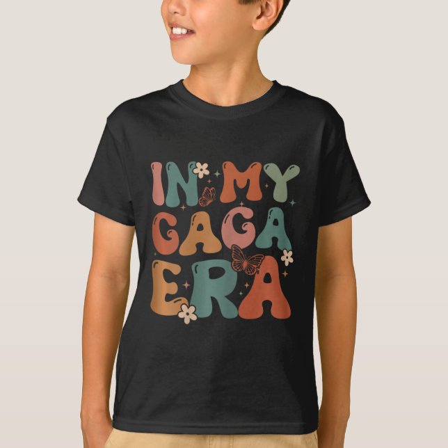 Camiseta Na Minha Era Gaga, Aniversário, Gaga Matando A Mãe (Frente)