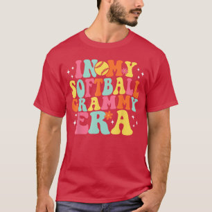 Camiseta Na Minha Era Grammy de Softbol Retro Dia de Jogo G