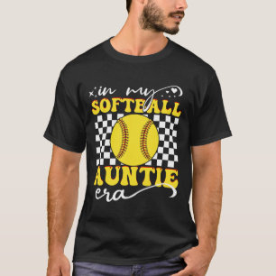 Camiseta Na Minha Era Groovy Retro Orgulhosa da Tia Softll