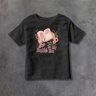 Camiseta Na minha Era Literária Rosa