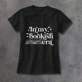 Camiseta Na Minha Era Literária Tinta Branca Feminina