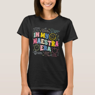 Camiseta Na Minha Era Maestra de Volta às Aulas Professora 