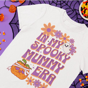 Camiseta Na Minha Era Múmia Brincadeira, Retrô Halloween