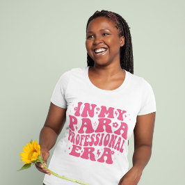 Camiseta Na Minha Era Paraprofissional, Groovy, Retro