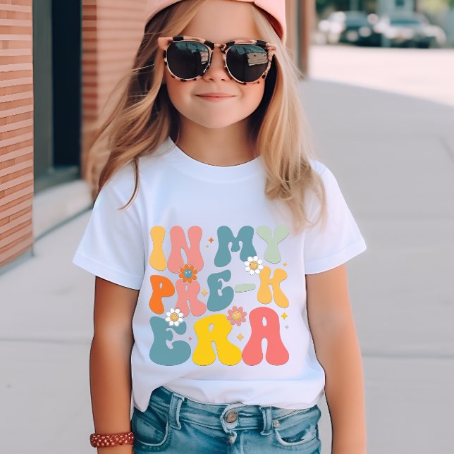 Camiseta Na Minha Era Pré-K (Criador carregado)