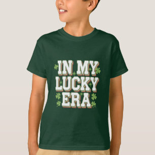 Camiseta Na Minha Era Sortuda Presente de Dia de São Patríc