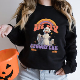 Camiseta Na Minha Era Spooky Vovó Fantasma Halloween