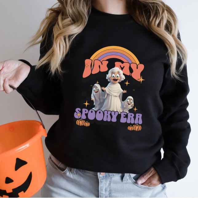 Camiseta Na Minha Era Spooky Vovó Fantasma Halloween (Criador carregado)