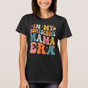 Camiseta Na minha escola natal, a Era da Mamãe Retraiu Engr