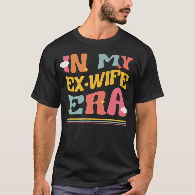 Camiseta Na Minha Ex-Esposa Era Um Divórcio Engraçado Pun G (Frente)