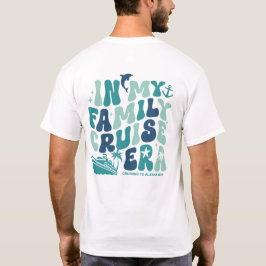 Camiseta Na Minha Família Cruise Era Personalizada, Corresp