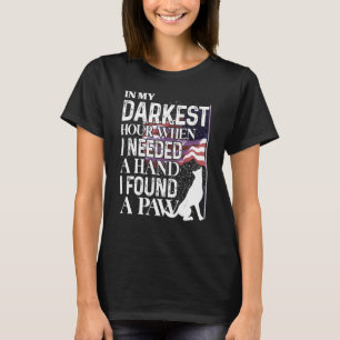 Camiseta Na minha hora mais sombria, quando eu precisava de