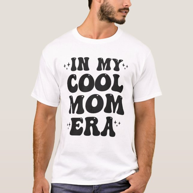 Camiseta Na minha Legal Mãe Era Groovny Engraçado Dia das M (Frente)