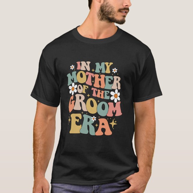 Camiseta Na Minha Mãe Da Era Do Groom (Frente)