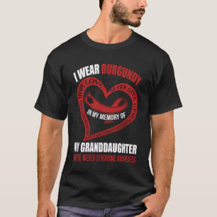 Camiseta Na minha memória da minha neta STURGE WEBER SYND