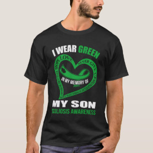 Camiseta Na minha memória do meu filho, SCOLIOSIS CONSCIÊNC