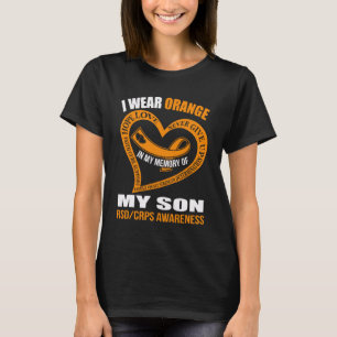 Camiseta Na minha memória do meu filho, SENSIBILIZAÇÃO RSDC