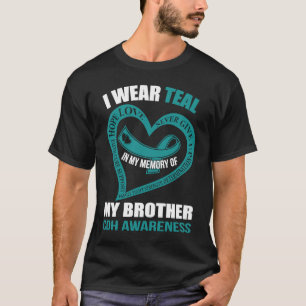 Camiseta Na minha memória do meu irmão CDH AWARENESS