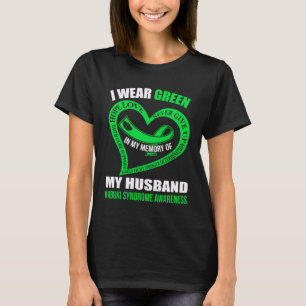 Camiseta Na minha memória do meu marido CONSCIENTIZAÇÃO DA