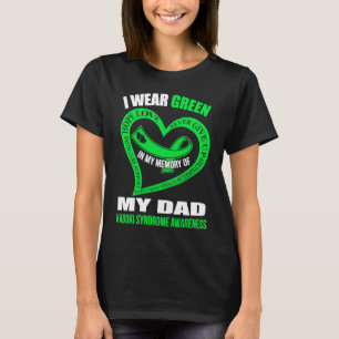 Camiseta Na minha memória do meu pai SÍNDROME KABUKI SENSIB