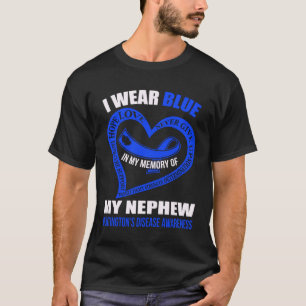 Camiseta Na minha memória do meu sobrinho HUNTINGTON S DOEN