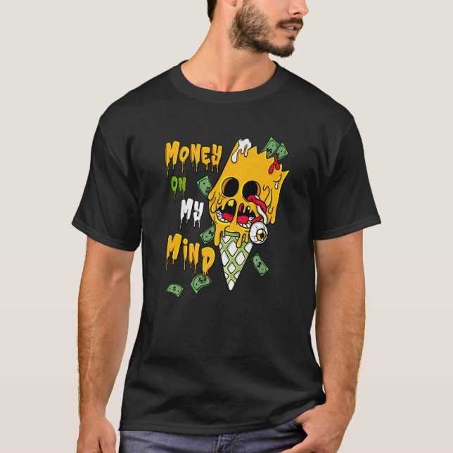Camiseta Na minha mente, Bart Sorvete Del Sol 13s Correspon (Frente)