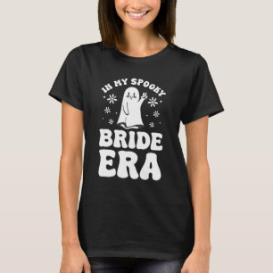 Camiseta Na minha parte de solteira de Halloween da Noiva d