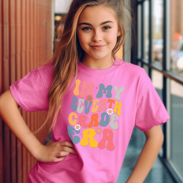 Camiseta Na minha sétima série (Criador carregado)