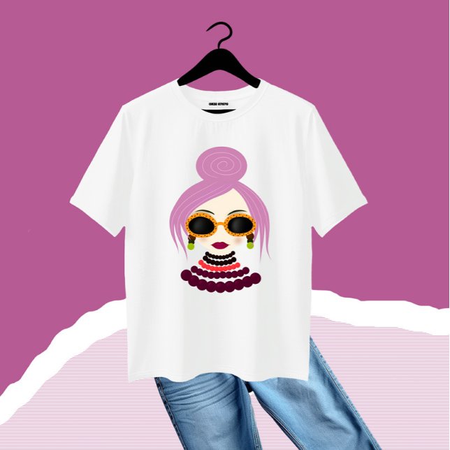 Camiseta Na moda (Criador carregado)